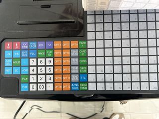 Máquina Registradora Elco Negra y Multicolor