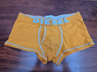 CALZONCILLO DIESEL NARANJA BLANCO TALLA M