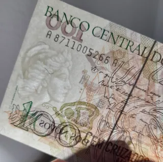 🇧🇷 Billetes 50 y 100 Cruzados Novos