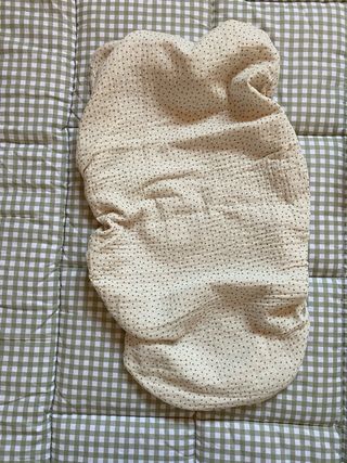 Funda y saco para cuco estampado mimos y topos