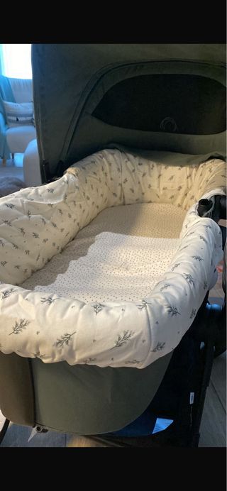 Funda y saco para cuco estampado mimos y topos