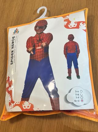 Disfraz Spiderman Talla Infantil