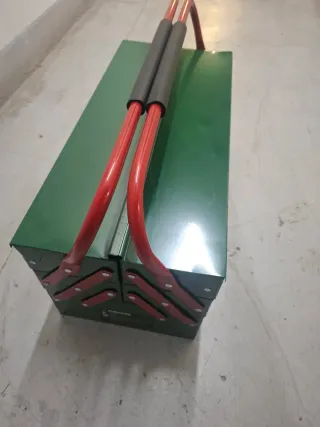 Caja herramientas metálica parkside nueva 48x22cm