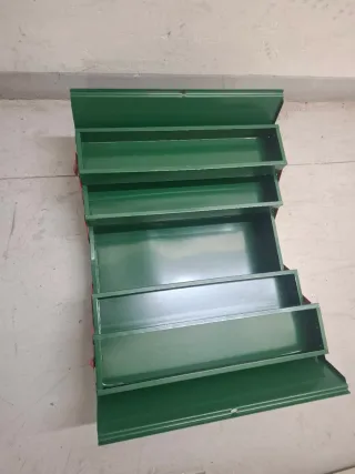 Caja herramientas metálica parkside nueva 48x22cm