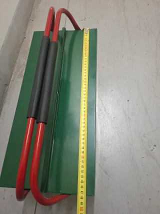 Caja herramientas metálica parkside nueva 48x22cm