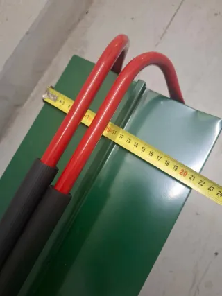 Caja herramientas metálica parkside nueva 48x22cm