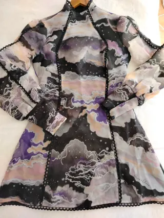 Vestido día y Noche Estrellada