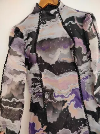 Vestido día y Noche Estrellada