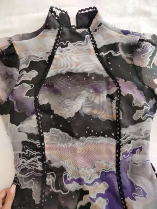 Vestido día y Noche Estrellada