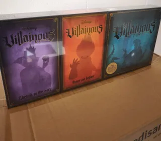 Juegos Disney Villainous (3 juegos)