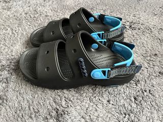 Sandalias Crocs Niños Negro/Azul