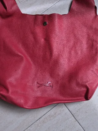 Bolso Piel Bimba y Lola Rojo anaranjado