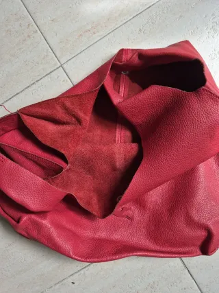 Bolso Piel Bimba y Lola Rojo anaranjado