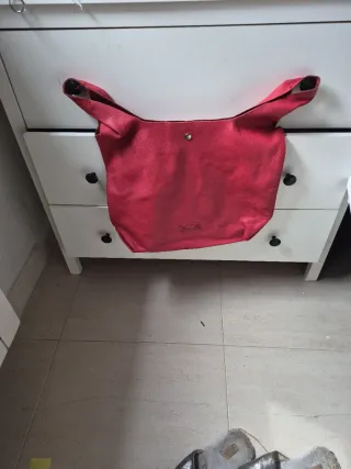 Bolso Piel Bimba y Lola Rojo anaranjado