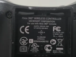 Controller Xbox 360 Wireless Originale