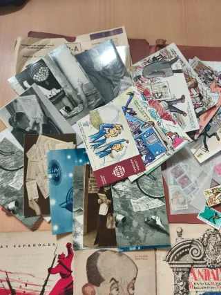 Lote Coleccionista Sellos y Documentos