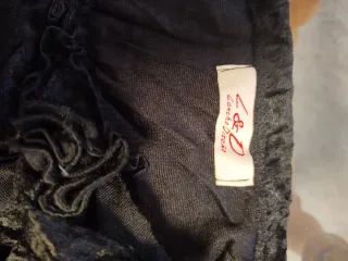 Vestido negro terciopelo