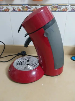 Cafetera Philips Senseo Roja