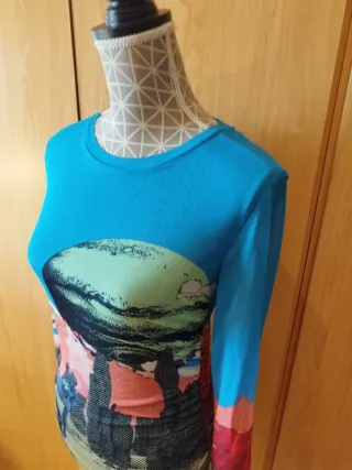 Vestido Parfois estampado paisaje XS/S