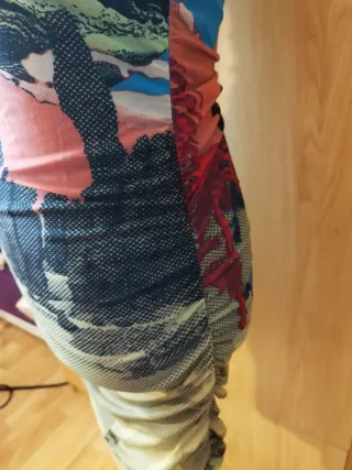 Vestido Parfois estampado paisaje XS/S