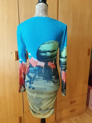 Vestido Parfois estampado paisaje XS/S