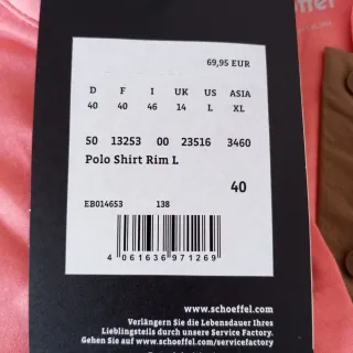 Camiseta Polo de ciclismo  Schöffel Rim Mujer Rosa