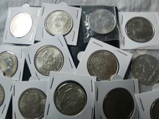 Monedas 2000 Pesetas Plata Juan Carlos I