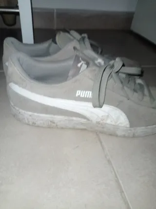 Zapatillas Puma grises