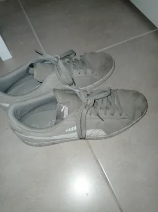 Zapatillas Puma grises