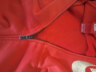 Sudadera Nike mujer naranja con cremallera