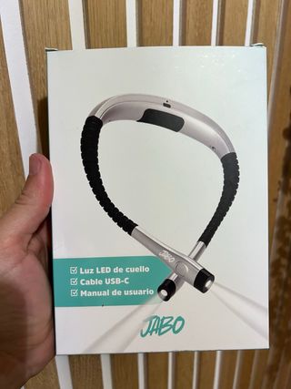 Luz LED de cuello JABO para lectura