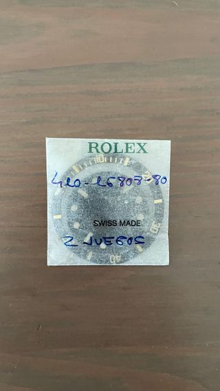 Esfera, Bisel, Agujas, Rolex Submariner