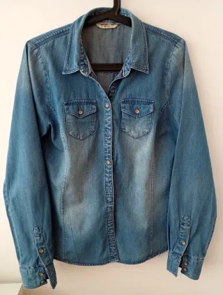 Camisa vaquera ONLY azul