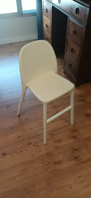 Silla Ikea Blanca Plástico