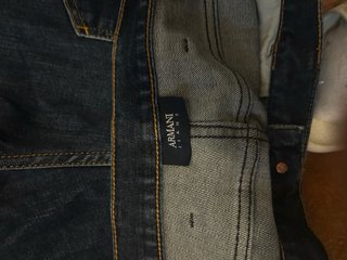 Jeans Armani Jeans taglia 34 Blu Navy