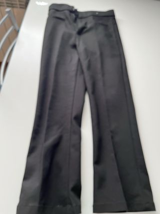 Pantalones de vestir negros campana talla 34