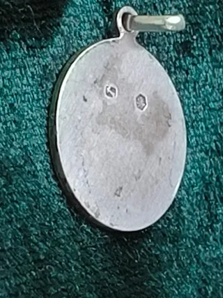 Colgante Plata Antigua Estrella David