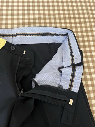 Traje de vestir azul marino hombre