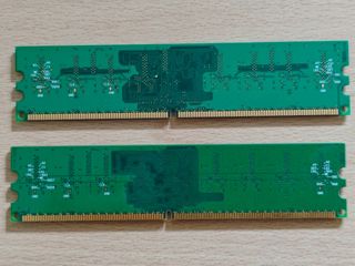 2x 512MB DDR2 800MHz PC2-6400 RAM