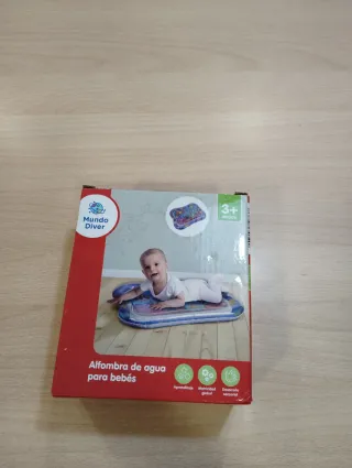 Alfombra de agua para bebés Mundo Diver