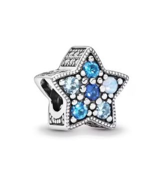 NUEVO Charm para Pandora Estrella Azul y Plata 925