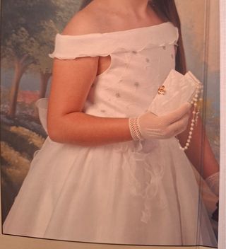 Traje de Comunión Blanco Niña