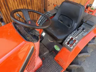 Minilactor Kubota A14 con rotavator