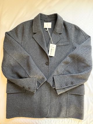 Abrigo oversize mezcla lana NA-KD