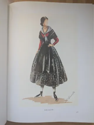Trajes regionales españoles - Manuel Comba