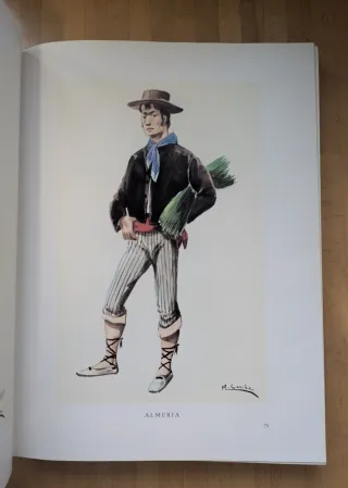Trajes regionales españoles - Manuel Comba