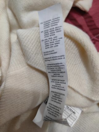 Cardigan donna Tezenis beige taglia S panna