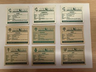 Lote 88 Cromos Liga Este 95-96 y varias temporadas