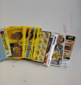 Lote 88 Cromos Liga Este 95-96 y varias temporadas