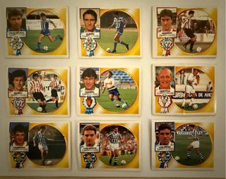 Lote 88 Cromos Liga Este 95-96 y varias temporadas